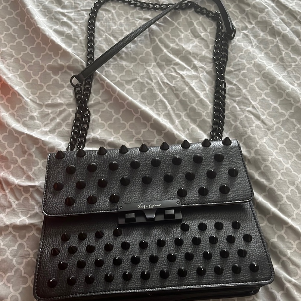 Foley + corinna bag. black bag. medium size
